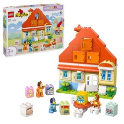 LEGO DUPLO CASA DE FAMILIE A LUI BLUE CU JOC DE MEMORIE 10459 - Img 8