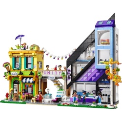 LEGO FRIENDS FLORARIE SI MAGAZIN DE DESIGN IN CENTRUL ORASULUI 41732 - Img 2