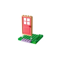 LEGO GABBYS DOLLHOUSE FAIRYLANDIA CASUTA DIN GRADINA A ZANEI MIAU 11212 - Img 7
