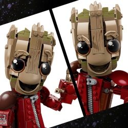 LEGO MARVEL GROOT IN UNIFORMA RAVAGER 76341 - Img 7