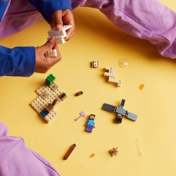 LEGO MINECRAFT EXPEDITIA IN DESERT A LUI STEVE 21251 - Img 4