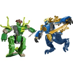 LEGO NINJAGO ROBOTUL DRAGON AL LUI JAY IN LUPTA 71853 - Img 3