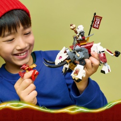 LEGO NINJAGO ZILVAR SI MONSTRUL DRAGON GRIMTAK 71863 - Img 6