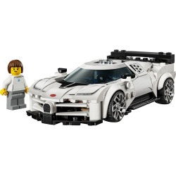 LEGO SPEED CHAMPIONS HIPERMASINA SPORT BUGATTI CENTODIECI 77240 - Img 2