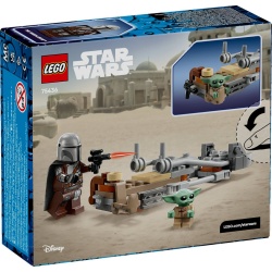 LEGO STAR WARS MOTOCICLETA RAPIDA A LUI MANDALORIAN SI GROGU 75436 - Img 7