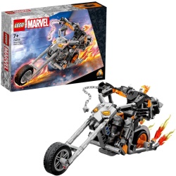 LEGO SUPER HEROES ROBOT SI MOTOCICLETA CALARETUL FANTOMA 76245 - Img 6