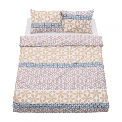 Lenjerie dubla 100% bumbac,4 piese, Milo - Img 6
