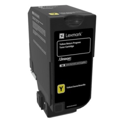 LEXMARK 74C20Y0 TONER CARTRIDGE YELLOW