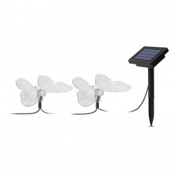 Lumină solară cu LED - fluturi - 2,9 m - 10 LED-uri colorate - Img 2