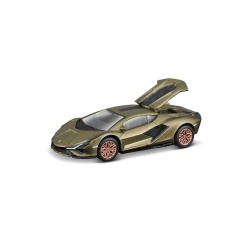 MAISTO MASINUTA METALICA SPEED ICONS LAMBORGHINI SIAN FKP 37 VERDE SCARA 1 LA 64 - Img 3