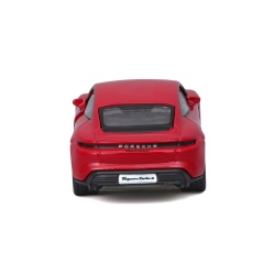 MAISTO MASINUTA METALICA SPEED ICONS PORSCHE TAYCAN TURBO S ROSU SCARA 1 LA 64 - Img 5