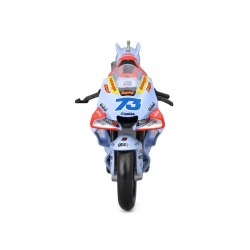 MAISTO MOTOCICLETA METALICA DUCATI DESMOSEDICI GP TEAM GRESINI RACING SCARA 1 LA 18 - Img 5