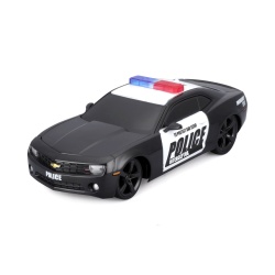 MAISTO MOTOSOUNDS MASINUTA CHEVROLET CAMARO SS 2010 DE POLITIE CU SUNETE SI LUMINI SCARA 1 LA 24 - Img 4