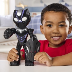 MARVEL IRON MAN SI PRIETENII SAI UIMITORI FIGURINA BLACK PANTHER 22CM - Img 6