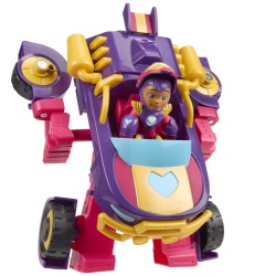 MARVEL IRON MAN SI PRIETENII SAI UIMITORI SET VEHICUL 2 IN 1 SI FIGURINA IRON HEART - Img 6