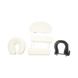 Masa de masaj pliabila, 2 zone, cadru lemn, spuma 5cm, inaltime 55-76cm, piele ecologica, dimensiuni 60x213cm, culoare Crem - Img 8