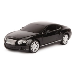 MASINA CU TELECOMANDA BENTLEY CONTINENTAL GT NEGRU CU SCARA 1 LA 24 - Img 3