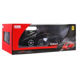 MASINA CU TELECOMANDA LAFERRARI APERTA NEGRU SCARA 1 LA 14 - Img 1