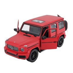 MASINA CU TELECOMANDA MERCEDES-BENZ G63 ROSU SCARA 1 LA 14 - Img 3