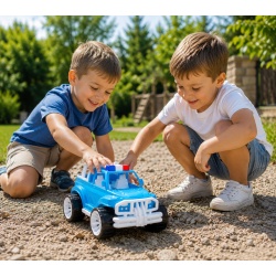 MASINA JEEP OFF ROADER ALBASTRU 39CM - Img 4