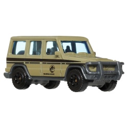MATCHBOX SET 5 MASINUTE METALICE JURASSIC WORLD SCARA 1 LA 64 - Img 7