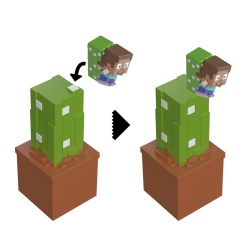 MINECRAFT MINI MODE SET EXPLORARE MINIERA CACTUS - Img 5