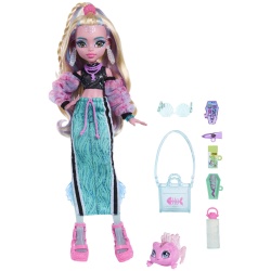 MONSTER HIGH PAPUSA LAGOONA BLUE CU ACCESORII - Img 4