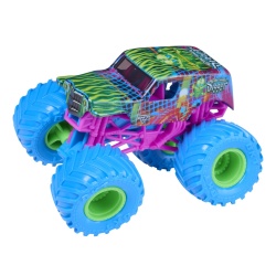 MONSTER JAM CYBERFLARE MASINUTA METALICA SON UVA DIGGER SCARA 1 LA 64 - Img 4