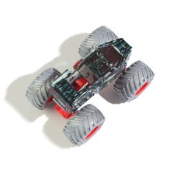MONSTER JAM MARVEL CAMION GIGANT WINTER SOLDIER SCARA 1 LA 64 - Img 4