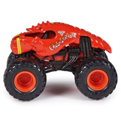MONSTER JAM MASINUTA METALICA CRUSHSTATION SCARA 1 LA 64 - Img 4