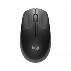MOUSE LOGITECH, PC sau NB, wireless, 2.4GHz, optic, 1000 dpi, butoane/scroll 3/1, negru, "910-005905"