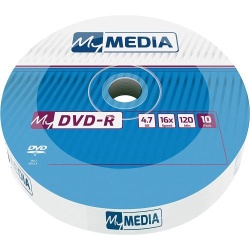 MyMedia DVD-R 16x 4.7GB 10PK Wrap