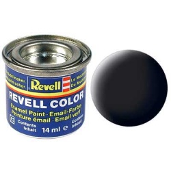 Negru mat RAL 9011 , vopsea email 14 ml