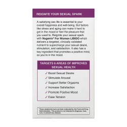 Nugenix Libido: Women's Sexual Vitality Booster, Formula Pentru Sustinerea Vitalitatii Sexuale Feminine, 60 Tb - Img 3