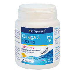 OMEGA 3 + VITAMINA E 1000mg 120cps BIO-SYNERGIE ACTIV