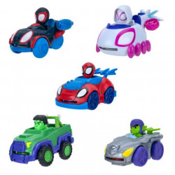 Paienjenelul Marvel - Vehicul cu lansator de discuri, figurina inclusa, diverse modele - Img 2