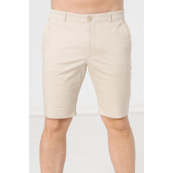PANTALONI SCURT CASUAL BARBATI BEIGE S - Img 5
