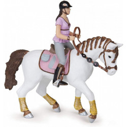 Papo figurina set poney club-boxa carton+4 figurine - Img 3