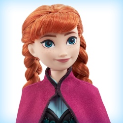 PAPUSA DISNEY FROZEN ANNA CU CODITE - Img 5