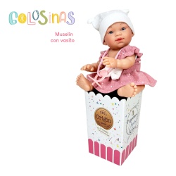 Papusa Nines D'Onil, Colectia Golosinas, in cutie, cu miros de vanilie, 26 cm (2024) - Img 3