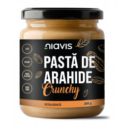 PASTA DE ARAHIDE CRUNCHY ECOLOGICA 250GR