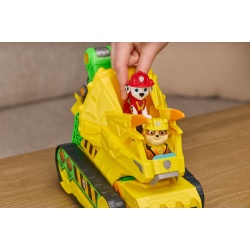 PATRULA CATELUSILOR FILMUL CU DINOZAURI SET BULDOZER CU FIGURINA RUBBLE SI ACCESORII - Img 7