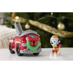 PATRULA CATELUSILOR VEHICUL SI FIGURINA MARSHALL CU ACCESORII DE CRACIUN - Img 4