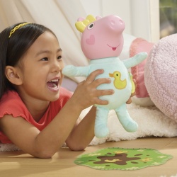 PEPPA PIG SET DE JOACA OINKS AND SNUGGLES PAPUSA EVIE INTERACTIVA CU ACCESORII - Img 4