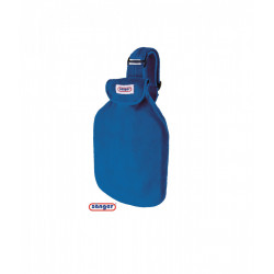 Perna pentru apa calda sau rece cu husa anatomica cu banda de fixare pe corp, culoare albastra 2L