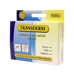 PLAST.NEGI&BATATURI TRANSDERM 6BUC/CUT