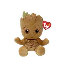 PLUS TY 15CM BEANIE BABIES SOFT MARVEL GROOT