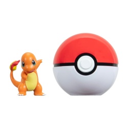 Pokemon - Set 2 figurine Clip n Go, Charmander #1 with Poké Ball W18 - Img 2