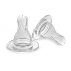 PUR 3206 – SET TETINE SILICON CLASSIC – MARIME M, 3-6 LUNI, 2 BUC