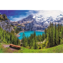 PUZZLE 1500 LACUL OESCHINEN - Img 2